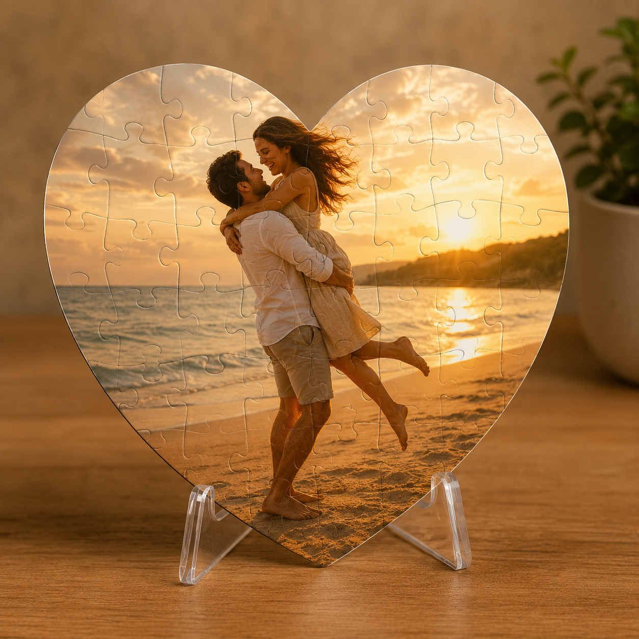 Kişiye Özel Kalp Puzzle