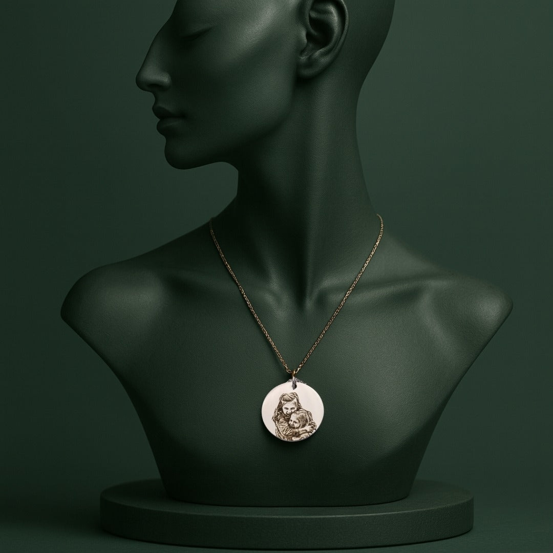 Kişiye Özel Lazer Baskılı Kolye