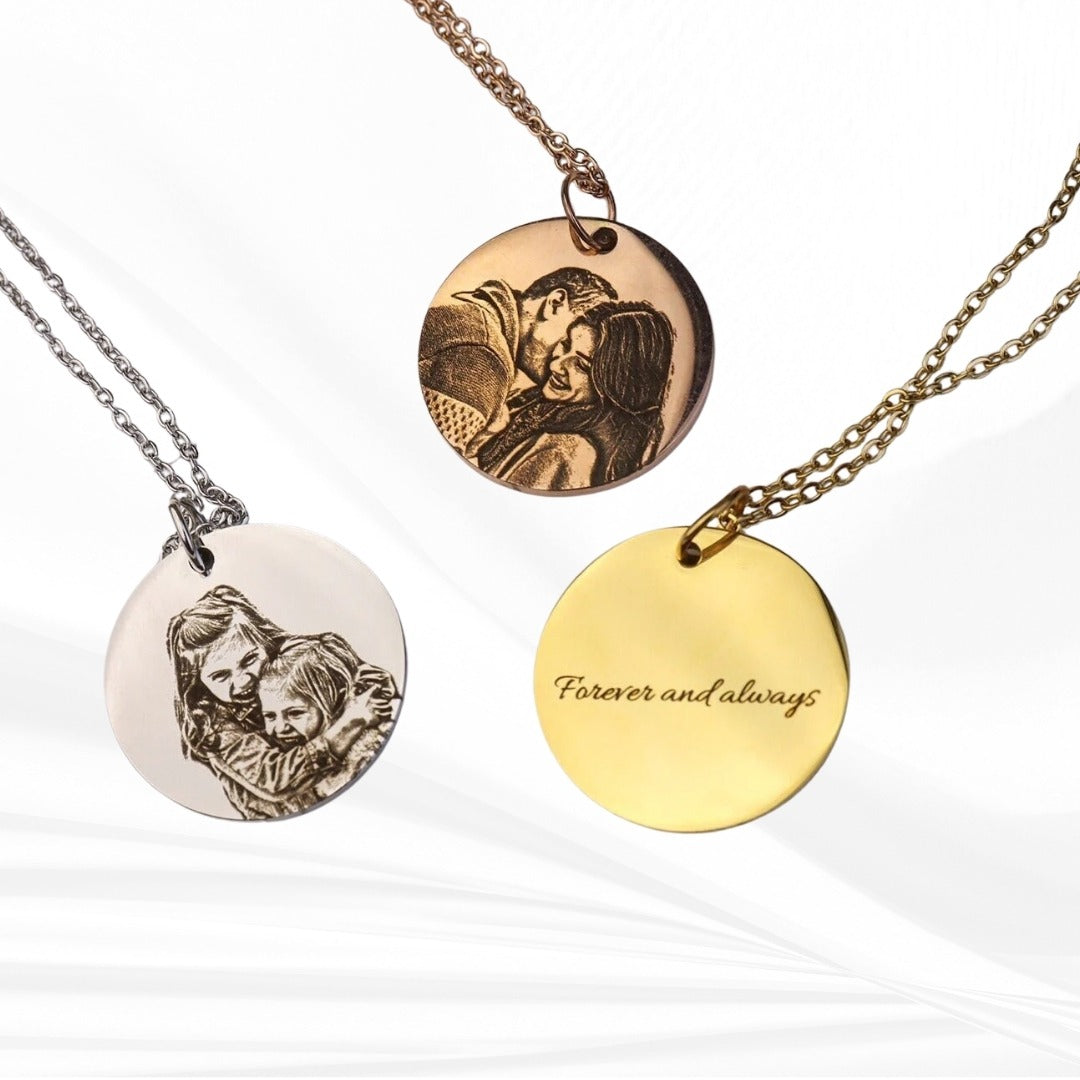 Kişiye Özel Lazer Baskılı Kolye